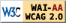 Icono de conformidad con el Nivel Doble-A, de las Directrices de Accesibilidad para el Contenido Web 2.0 del W3C-WAI