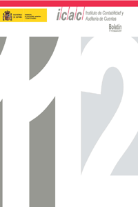 Nº 112 BOLETIN DEL INSTITUTO DE CONTABILIDAD Y AUDITORIA DE CUENTAS