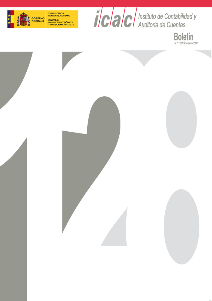 Nº 128 BOLETIN DEL INSTITUTO DE CONTABILIDAD Y AUDITORIA DE CUENTAS