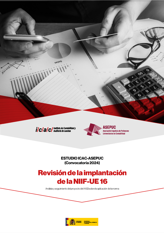 Revisión de la implantación de la NIIF-UE 16. Análisis y seguimiento del proyecto del IASB sobre la aplicación de la norma