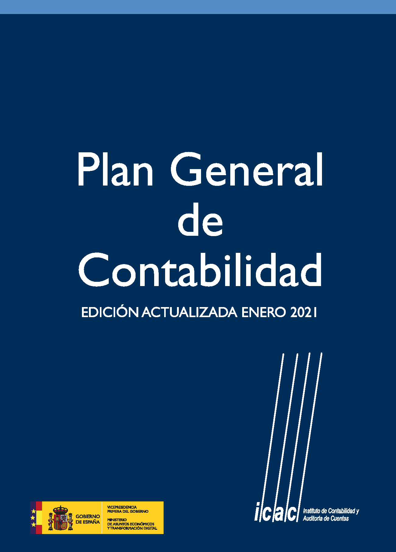 Plan General de Contabilidad (Actualizado Año 2021)