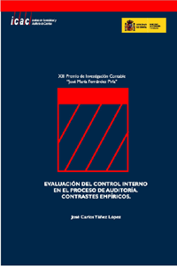 EVALUACIÓN DEL CONTROL INTERNO EN EL PROCESO DE AUDITORÍA. CONTRASTES EMPÍRICOS - XIII PREMIO DE INVESTIGACIÓN CONTABLE JOSE Mª FERNÁNDEZ PIRLA ( EDICIÓN 2004)