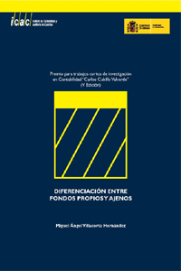 DIFERENCIACION ENTRE FONDOS PROPIOS Y AJENOS - V PREMIO PARA TRABAJOS CORTOS DE INVESTIGACION EN CONTABILIDAD CARLOS CUBILLO VALVERDE ACCESIT AL PREMIO AÑO 2002