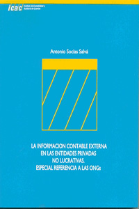 INFORMACION CONTABLE EXTERNA EN LAS ENTIDADES PRIVADAS NO LUCRATIVAS. ESPECIAL REFERENCIA A LAS ONGS, LA
