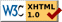 Valid XHTML 1.0 Transitional